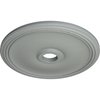 Ekena Millwork Theia Ceiling Medallion (Fits Canopies up to 6 3/4"), 24"OD x 3 5/8"ID x 1 3/4"P CM24TH